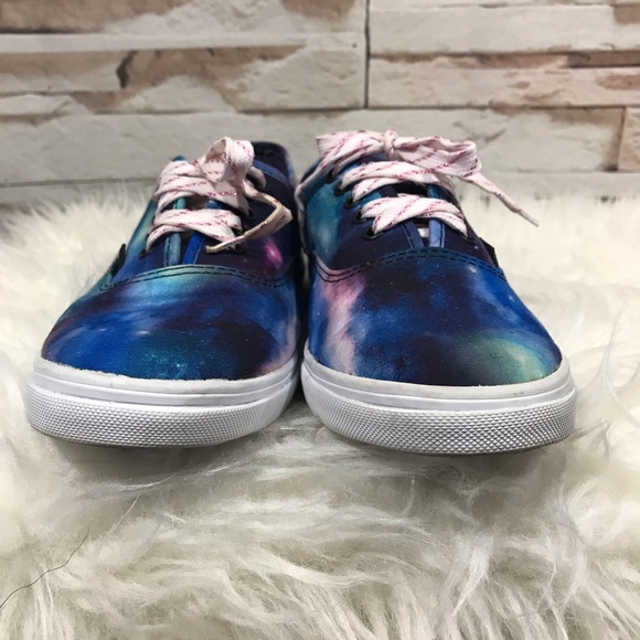 Galaxy Vans Unisex Shoes Sz W-8 & M-6.5 - Picture 5 of 8
